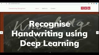 Handwriting Text Recognition System Using Recurrent Neural Network and Google's PyTesseract model