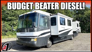 MASSIVE Living & FULL LENGTH Bed!! Holiday Rambler 38PST