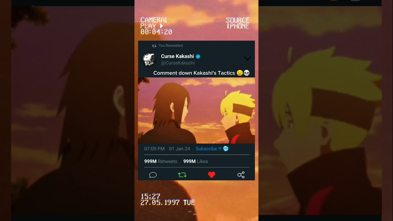 The Sasuke's Reply 😄 #naruto #boruto #funny #viral #amv #short
