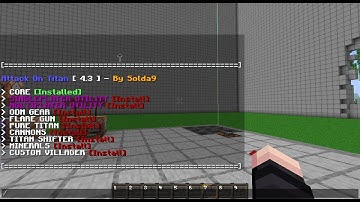 Attack on Titan Minecraft datapack 1.16.5 - v4.3 New Update Preview [Read Description]