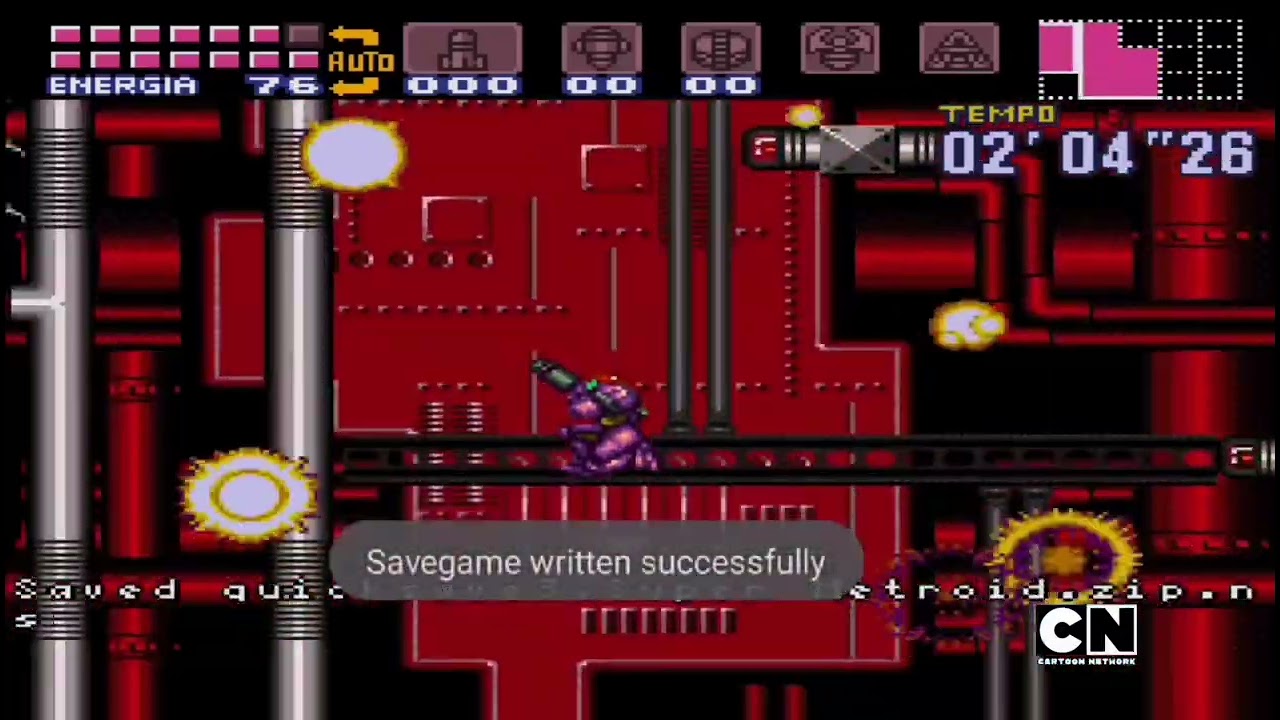 Super Metroid Mother Brain Terça-feira Cartoon Network