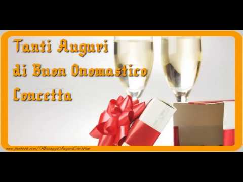 Tanti auguri di Buon Onomastico Concetta!