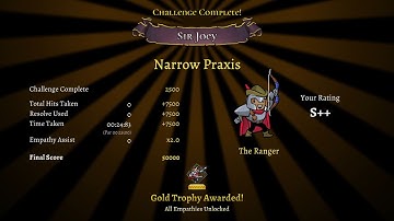 Rogue legacy 2 - NARROW PRAXIS(Gold Trophy)