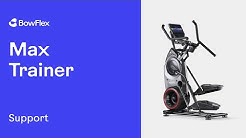Max Trainer® App for iOS—Tutorial
