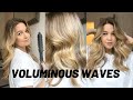 GHD RISE HAIR STYLING TUTORIAL + REVIEW | wavy voluminous hair