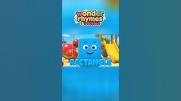 Learn The Shapes | Triangle & Rectangle | Nursery Rhymes & Kids Songs #toddlersongs #kids
