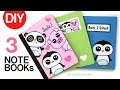 DIY Notebook Cover Designs for Back to School | Super EASY!