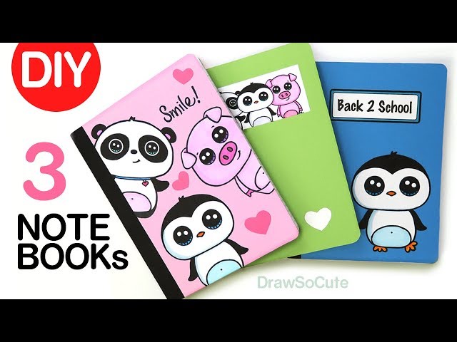 25 Amazing Kids Notebook Decoration Ideas - Hobby Lesson