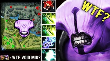 NEW STYLE WTF Void Mid Scepter Machine Bash 2x Butterfly Raid Boss Top Pro CHina 7.21 Dota 2