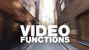Video functions  (video 3/6) - Insta360 ONE X