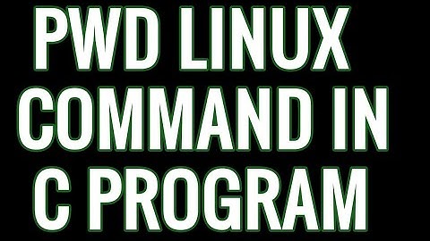 Implement pwd linux command in C program