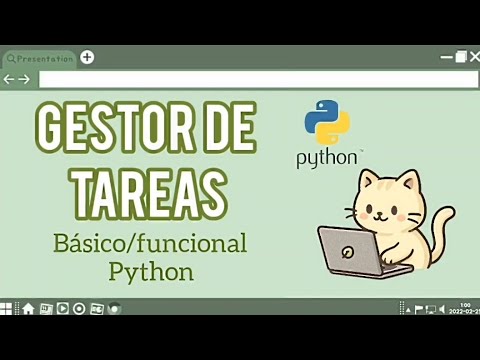 Aprende Python Conmigo: Gestor de Tareas Fácil 💚 - YouTube