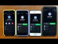 IPhone 7 Vs IPhone SE 3 Vs IPhone 6S Vs IPhone 8 Plus Facetime Group WhatsApp Group Incoming Calls