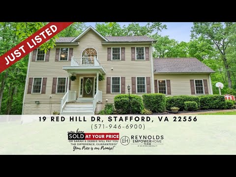 19 Red Hill Drive, Stafford, VA home video tour