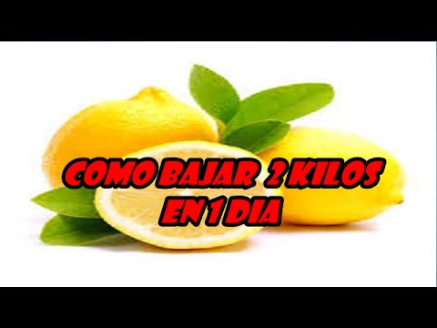 Adelgazar un kilo en dos dias