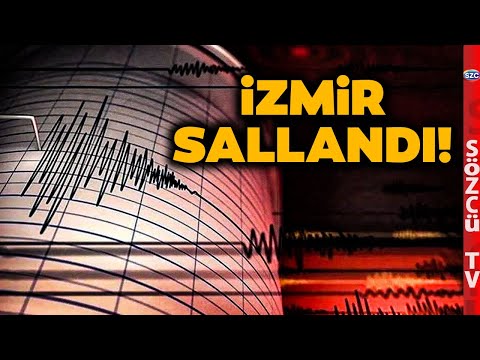 İzmir Seferihisar'da Korkutan Deprem! 4,5 Büyüklüğünde! İşte İlk Bilgiler