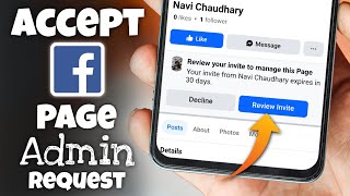 How to Accept Facebook Page Admin Request