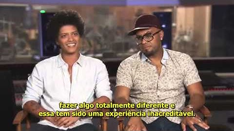 [Legendado] Bruno Mars e Philip Lawrence falam sobre Rio 2