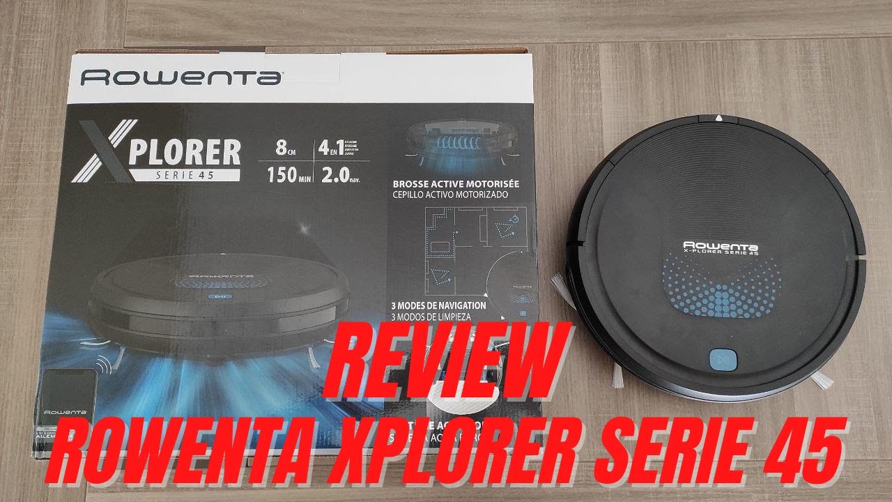 Robot aspirador - Rowenta RR8265 X-PLORER SERIE 45 0.44 l Sensor