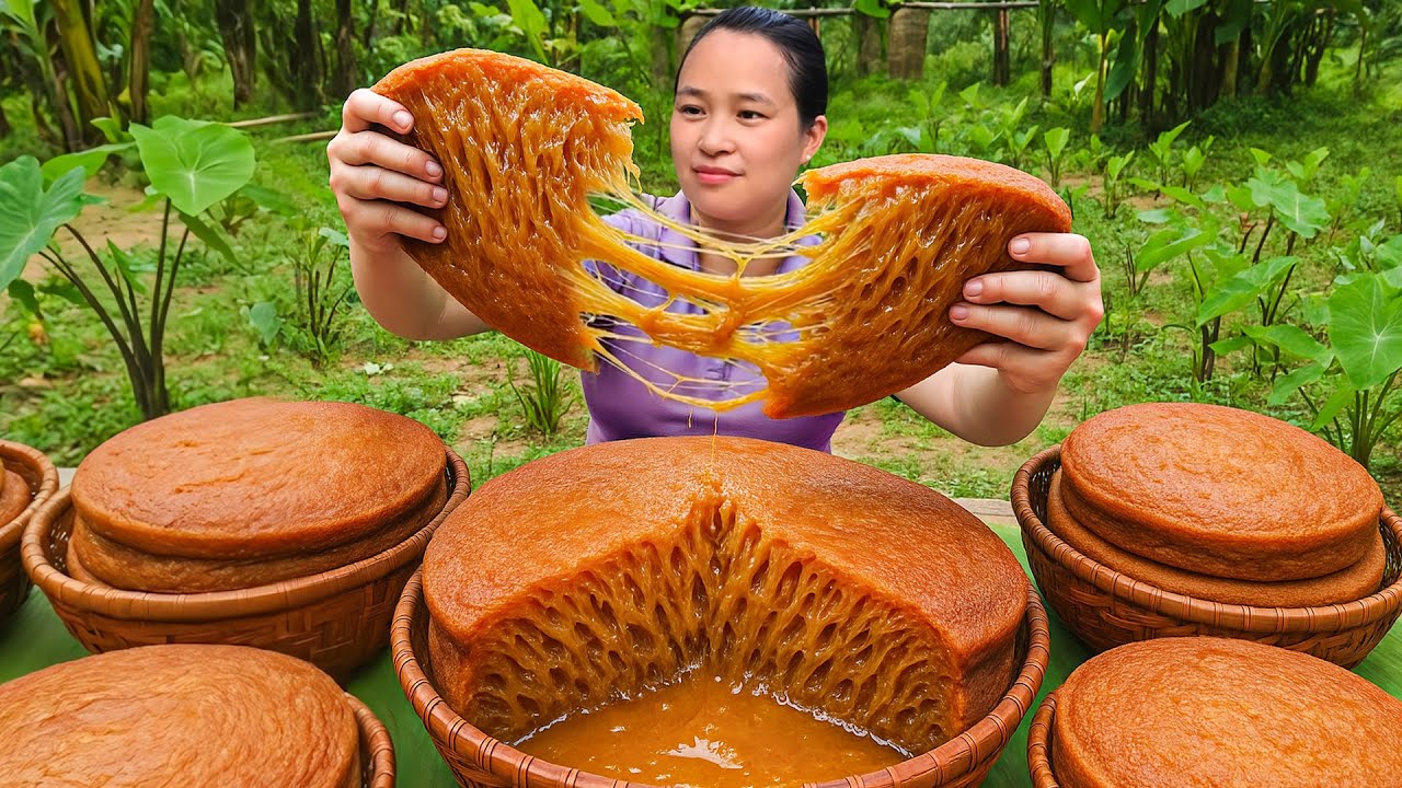 Membuat Kue Tradisional dari Beras & Gula Aren – Kue Kukus Lembut, Enak & Tidak Bikin Enek