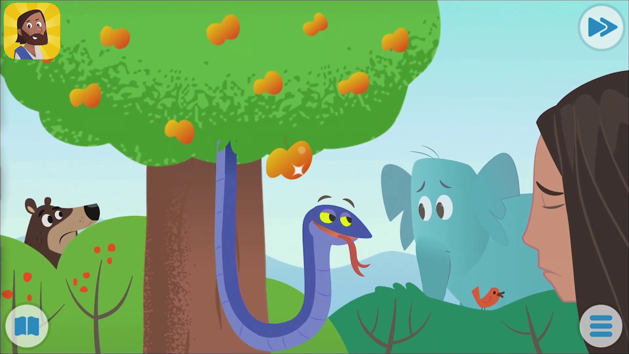 Die erste Sünde - Bibel App für Kinder