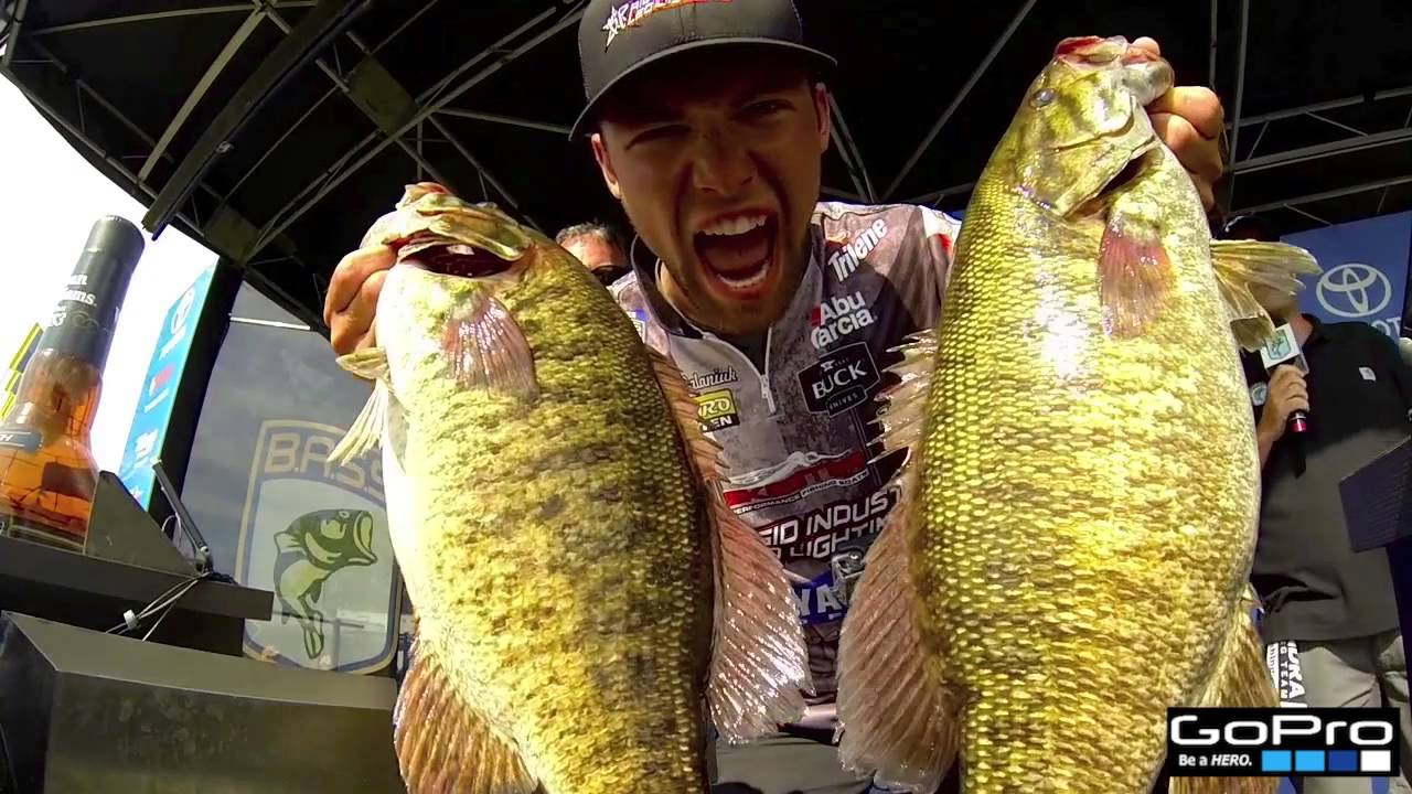 Brandon Palaniuk's Winning Moment - YouTube Bassmaster