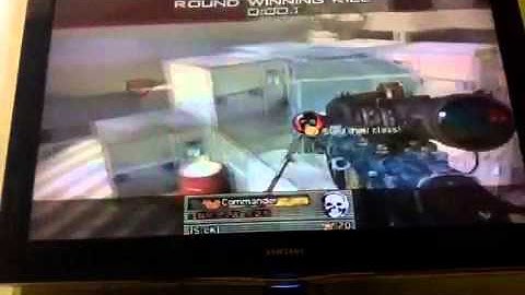 Epic exploding barrel kill!!