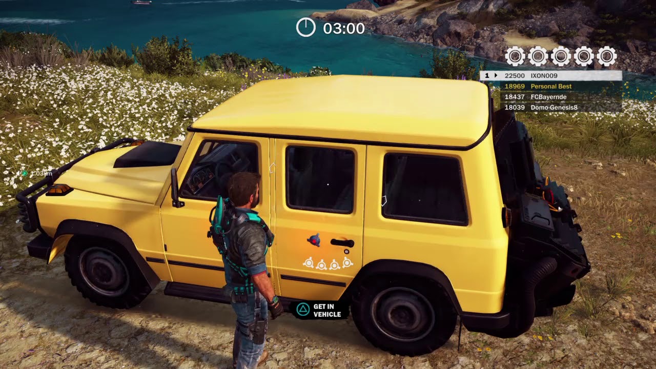 Just Cause 3 Laguna Blast Crash Bomb Challenge Trick YouTube