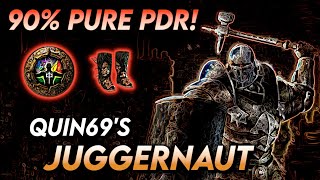 The GOD GAMER goes 7/7! @Quin69TV's Juggernaut  Defensive Layering Breakdown | Path of Exile