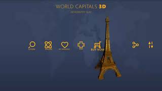 World capitals 3D: geography quiz and trivia DEMO screenshot 2