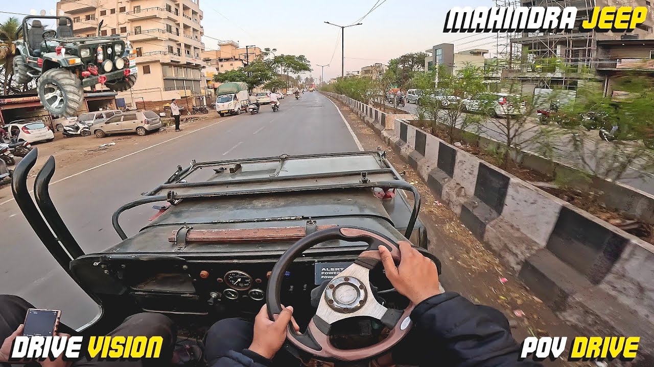 JEEP WILLYS : POV DRIVE | The Best Jeep Willys Drive Experience | #jeep #willys #povdrive #asmr 