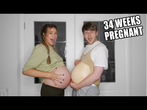 24 Hours Being Pregnant With Pregnant Girlfriend!