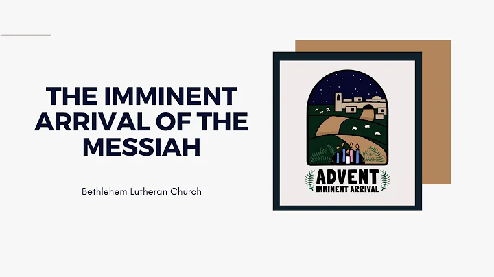 The Third Sunday of Advent | The Imminent Arrival of the Messiah | Matthew 11:2-11