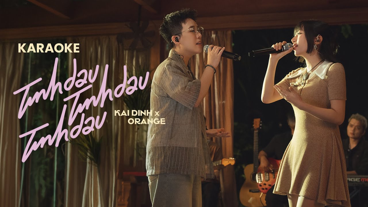 KARAOKE - TINHDAU TINHDAU TINHDAU | KAI ĐINH x ORANGE