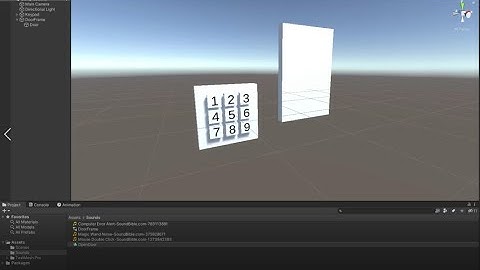 Making a working 3D Keypad in Unity3d