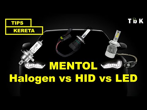 Halogen vs HID vs LED