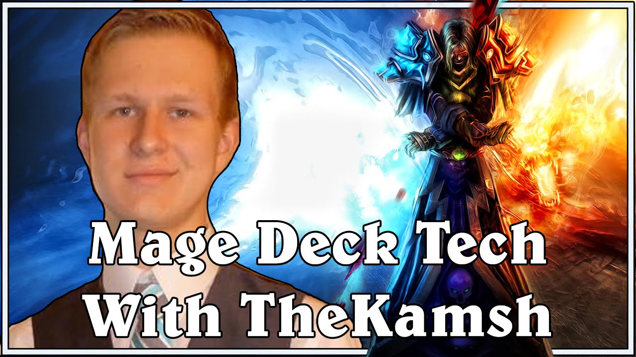 Hearthstone Blackrock Mountain:Fire and Ice Mage Deck Tech with TheKamsh