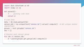 Efficiently Apply Functions to Groups of Dask DataFrames