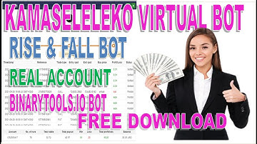 KAMSELELEKO VIRTUAL RISE AND FALL BOT💲🔥EASY 5% PROFIT💲FREE DOWNLOAD💲BINARYTOOLS.IO BOT🔥🔥🔥