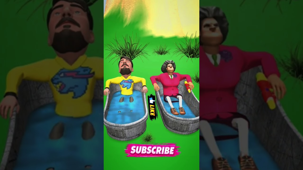 Nick and Tani Where Scaryteacher cartoon video #scaryteacher #cartoon #cartoonvideo