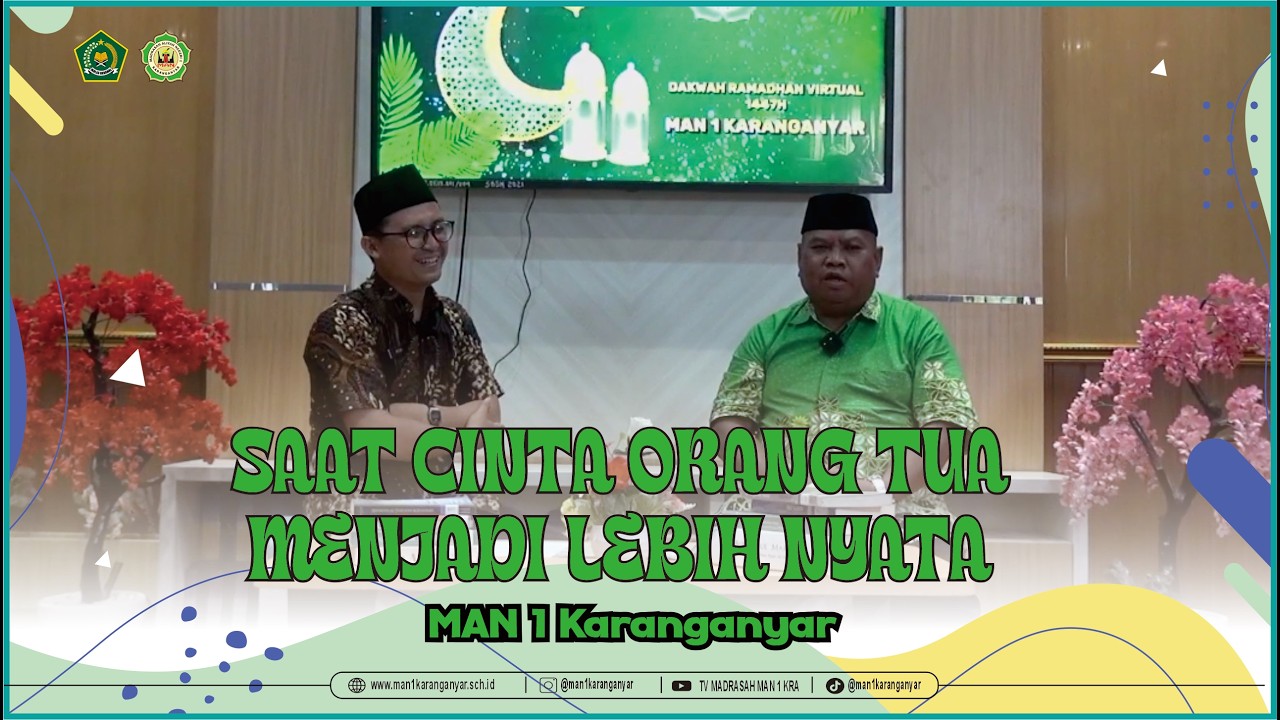 SAAT CINTA ORANG TUA MENJADI LEBIH NYATA