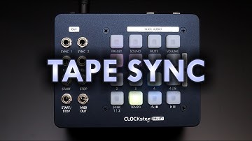 CLOCKstep:MULTI - Tape Sync (Striping an Analog Track with Clock Data)