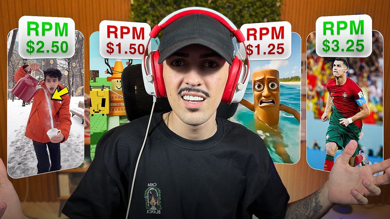Os 7 MELHORES Nichos pra começar um Canal Dark em 2026