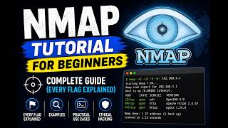 Nmap Tutorial for Beginners – Complete Guide (Every Flag Explained)