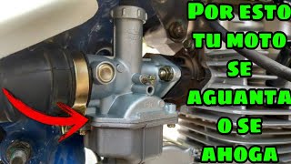 COMO LIMPIAR EL CARBURADOR DE MI MOTO / mi moto se ahoga/ regulacion de aguja de AIRE Y GASOLINA