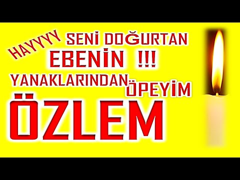 İyi ki Doğdun Özlem İsme Özel Komik Doğum Günü Şarkısı