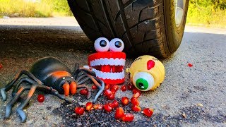 Crushing Crunchy Soft Things By Car Satisfying Videos