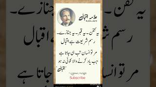 Allama Iqbal poetry Status #365dayschallenge #allamaiqbalpoetry #dqy6