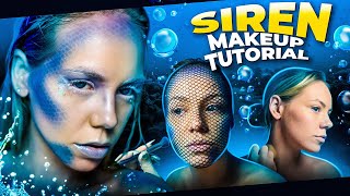 Siren mermaid makeup tutorial 🧜🏼‍♀️🌊 | The best makeup tutorial by Rita Daleto