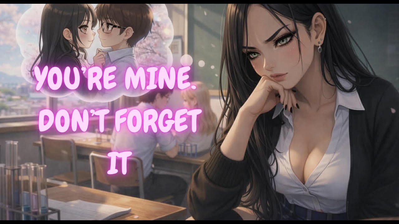 Popular Goth Girl Bully Gets Jealous And Confronts You🖤 F4M ASMR Pushy Fem, Slow Burn Flirt